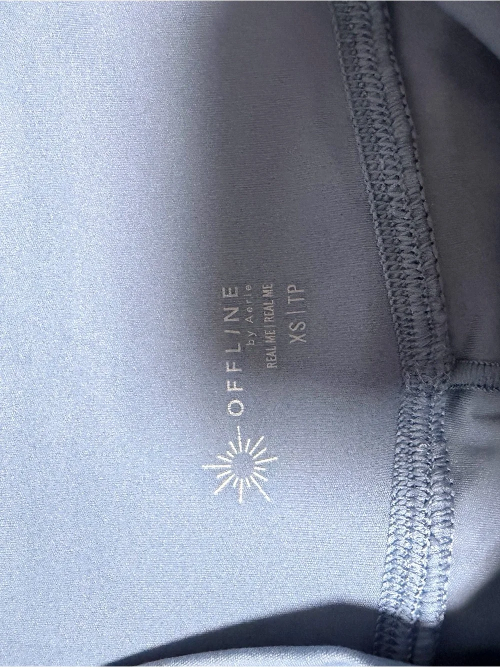 aerie Blue High-Waist Athletic Skort